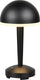 Rl live your light reality mendorez - tafellamp - zwart mat - oplaadbaar - incl. 1x smd 2,5 w - sensor dimmer - instelbare lichtkleur - 4-stappen touch - accuvoeding - usb-c aansluiting - inclusief oplaadstation
