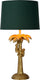 Lucide extravaganza coconut - tafellamp - ø 30,5 cm - 1xe27 - mat goud messing
