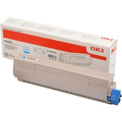 Tonercartridge oki c833, 843 cyaan