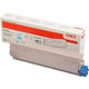 Tonercartridge oki c833, 843 cyaan