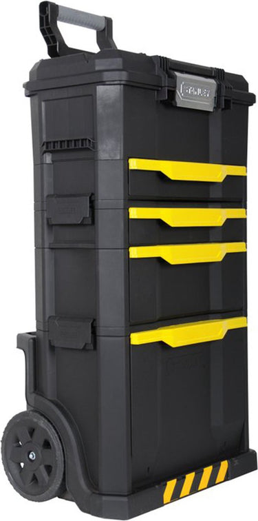 Stanley koffers gereedschapswagen | 3-in-1 modulair | verrijdbaar met wielen - 1-79-206