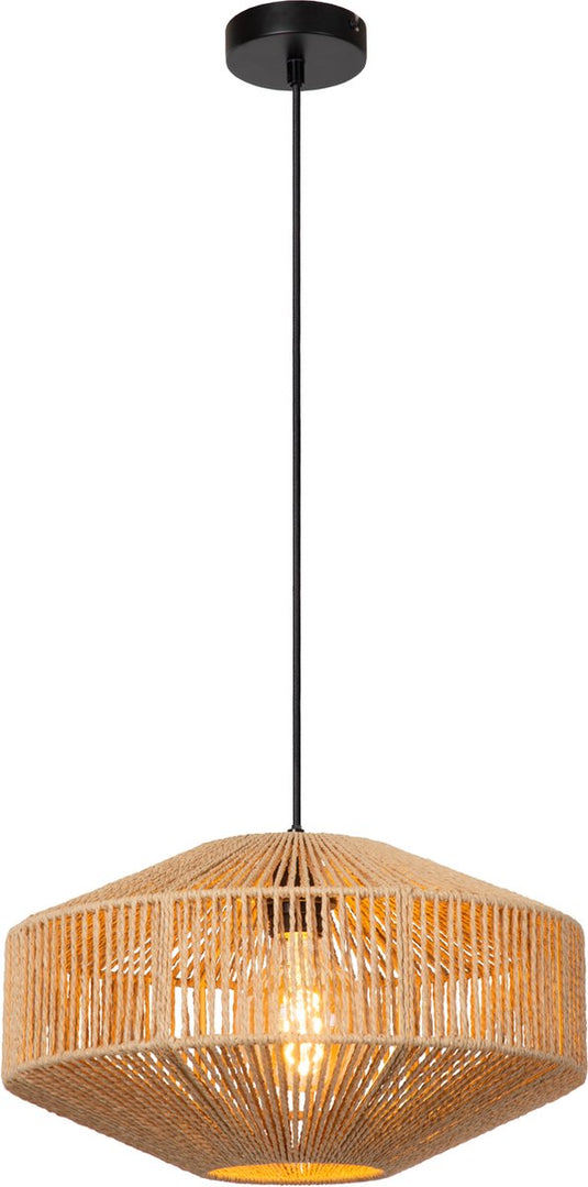 Lucide luz - hanglamp - 1xe27 - naturel