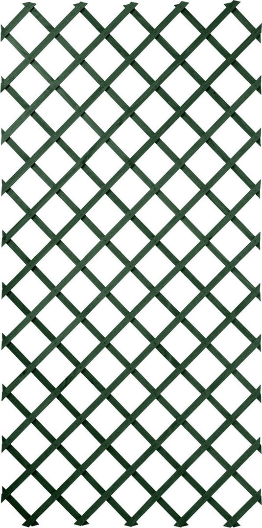 Nature - houten klimrek (groen) - 1 x 2m - fsc