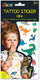 Avenir tattoo stickers - dinosaurus - 52 stuks - blijft 3 tot 5 dagen - 3 jaar