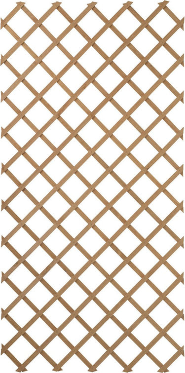 Nature - houten klimrek (bruin) - 1 x 2m - fsc