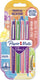 Paper mate flair-viltstiften | medium punt (0,7 mm) | diverse tropische-vakantiekleuren | 8 stuks
