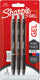 Sharpie s-gel | gelpennen | medium punt (0,7 mm) | zwarte, rode en blauwe inkt | 3 stuks