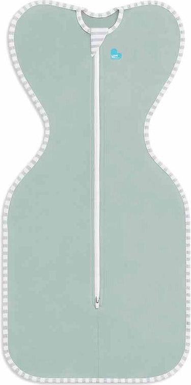 Love to dream ™ babyslaapzak swaddle up™ - inbakeren - baby 3-6 maanden - 6-8.5 kg - zomer - 0.2 tog - olijf groen