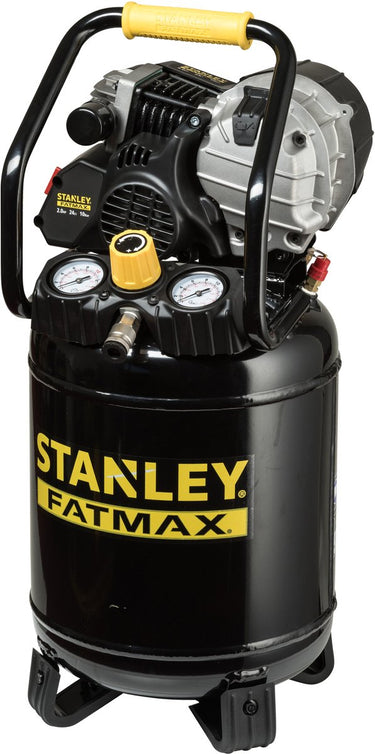 Stanley - professionele compressor - oliegesmeerd - verticaal - 24 l 2 pk 10 bar