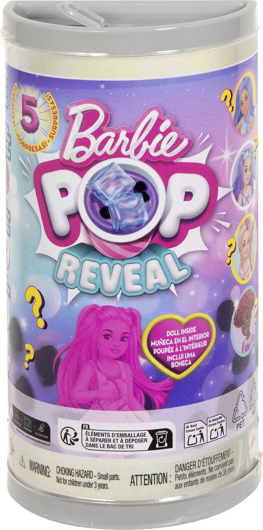 Barbie pop reveal chelsea boba series assorti.