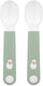 Mepal mio oefenlepel little dutch - set van 2 - goede grip - kinderservies - little farm