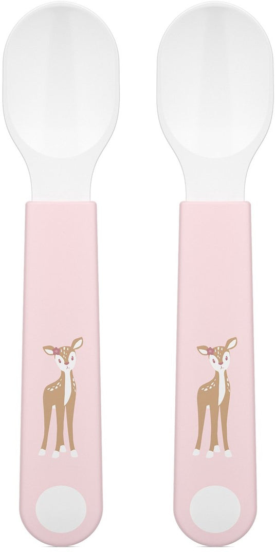 Mepal mio oefenlepel little dutch - set van 2 - goede grip - kinderservies - fairy garden