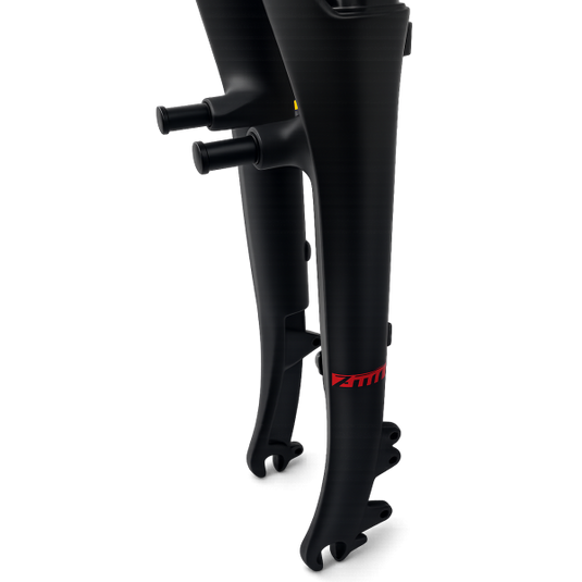 Hulzebos cycle parts b.v. zoom voorvork verend alloy 28 -1 8 ahead mat zwart