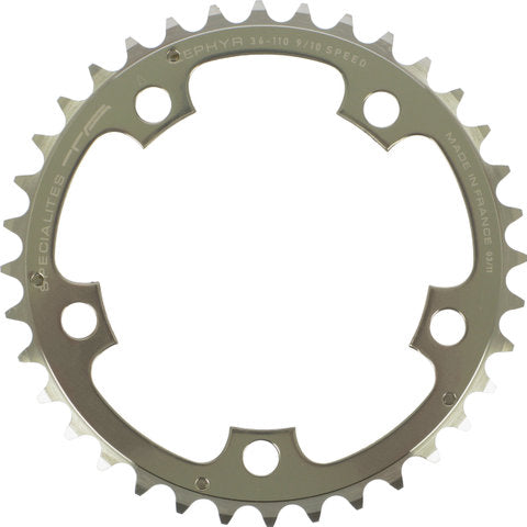 Load image into Gallery viewer, Ta zephyr chainring, 5-arm, centre, 110 mm bcd
