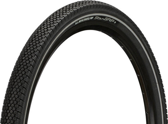 Michelin Star Grip Draadband, zwart, Protek HD anti-lek, 700x35C