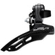 Shimano voorderailleur 6 7-speed tourney tz fd-tz500 down swing top pull - hoge klem ø28,6 mm - 42t - zwart zilver
