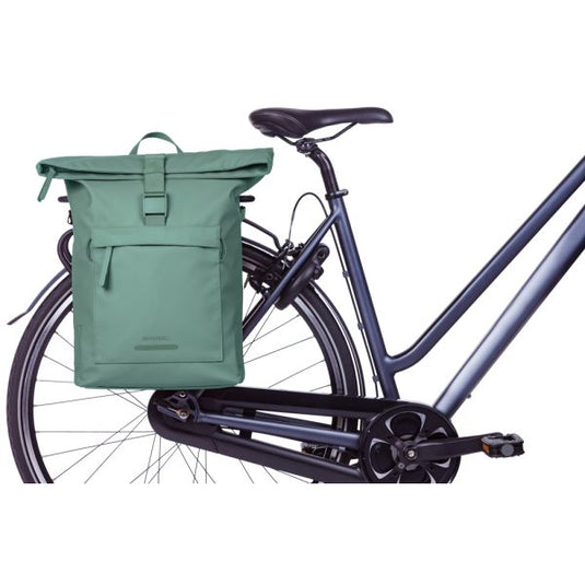 Basil b.v. tas basil brooklyn enkel groen | mik hooks | 17l