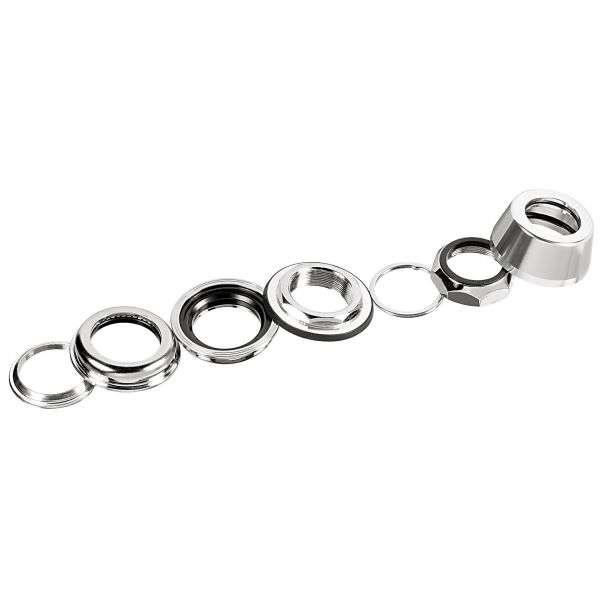 Load image into Gallery viewer, Ergotec - Balhoofdset 1 1 8 Ergotec A118SGK semi-geïntegreerd met draad - zilver
