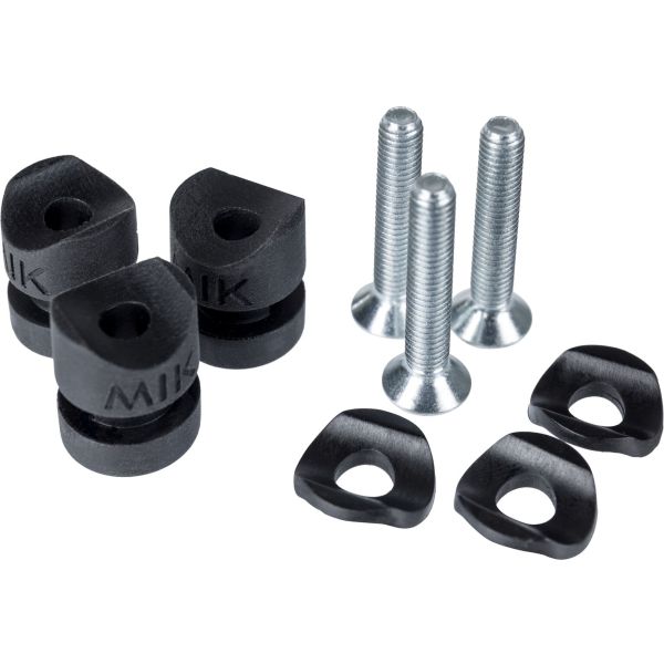 Load image into Gallery viewer, MIK SIDE - studs - set van 3 stuks - zwart
