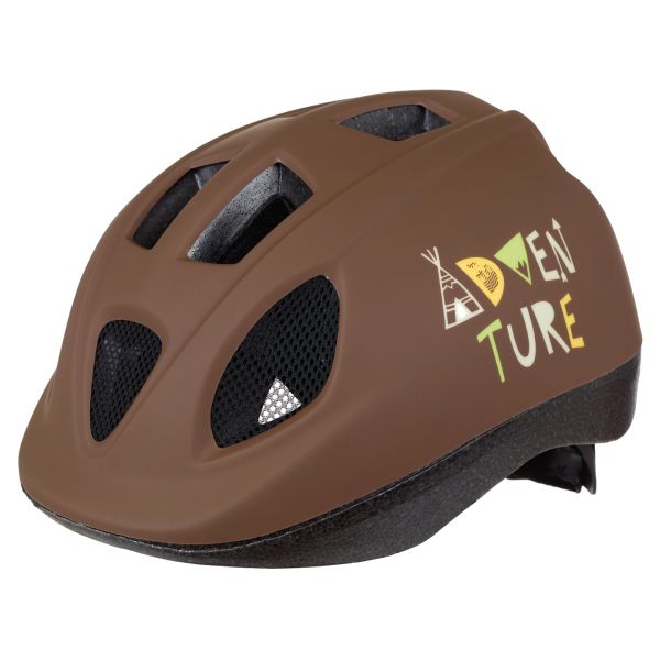 Load image into Gallery viewer, Polisport kinder helm adventure xs 46-53 cm bruin
