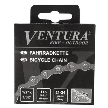 Ventura ketting 8 speed 1 2 x 3 32 116 schakels - inclusief sluitschakel