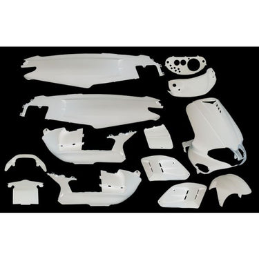 Edge plaatset 15-delig voor gilera runner tot bouwjaar 08-2005 - glanzend wit