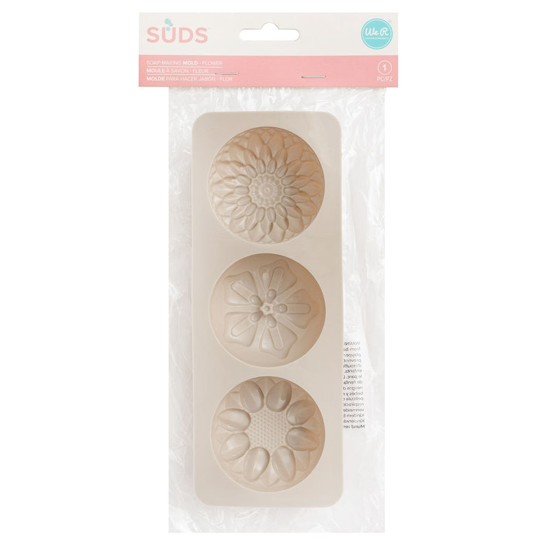 Load image into Gallery viewer, We r makers • suds soap mold flowers
