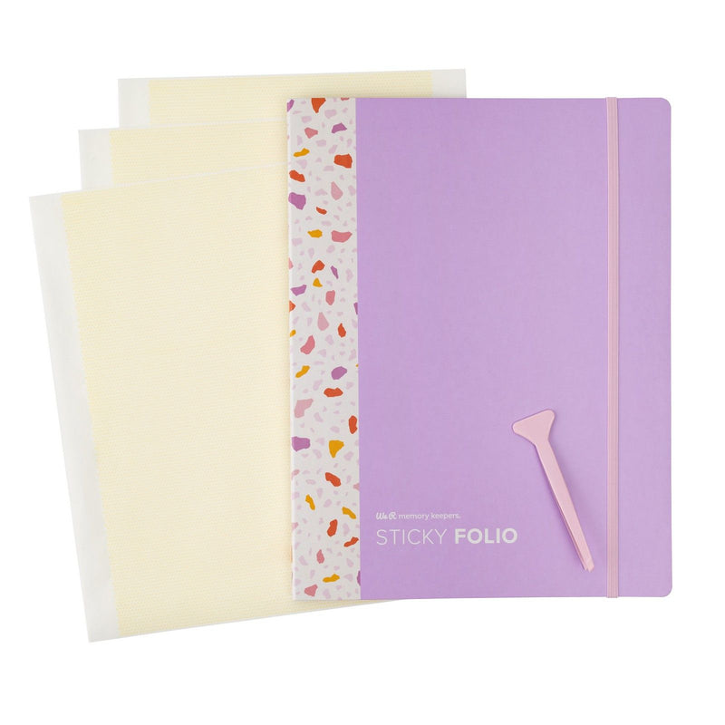 Load image into Gallery viewer, We r makers • sticky folio lilac 5pcs
