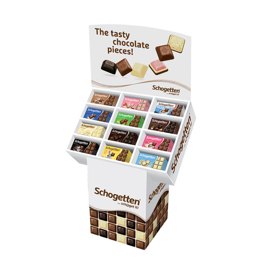 Display schogetten assorti (180 stuks)