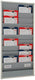 Eichner planbord schedule board car din a narrow 10 rails