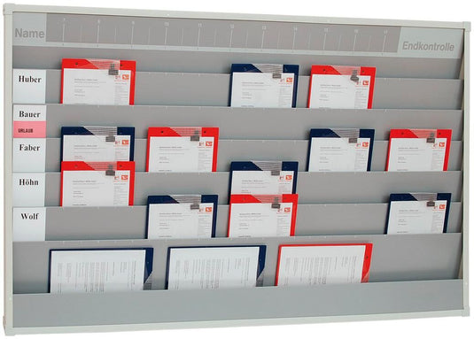 Eichner planbord schedule board car din a wide 6 rails