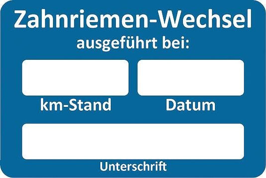 Eichner klantenservice sticker sticker timing belt customer service sticker