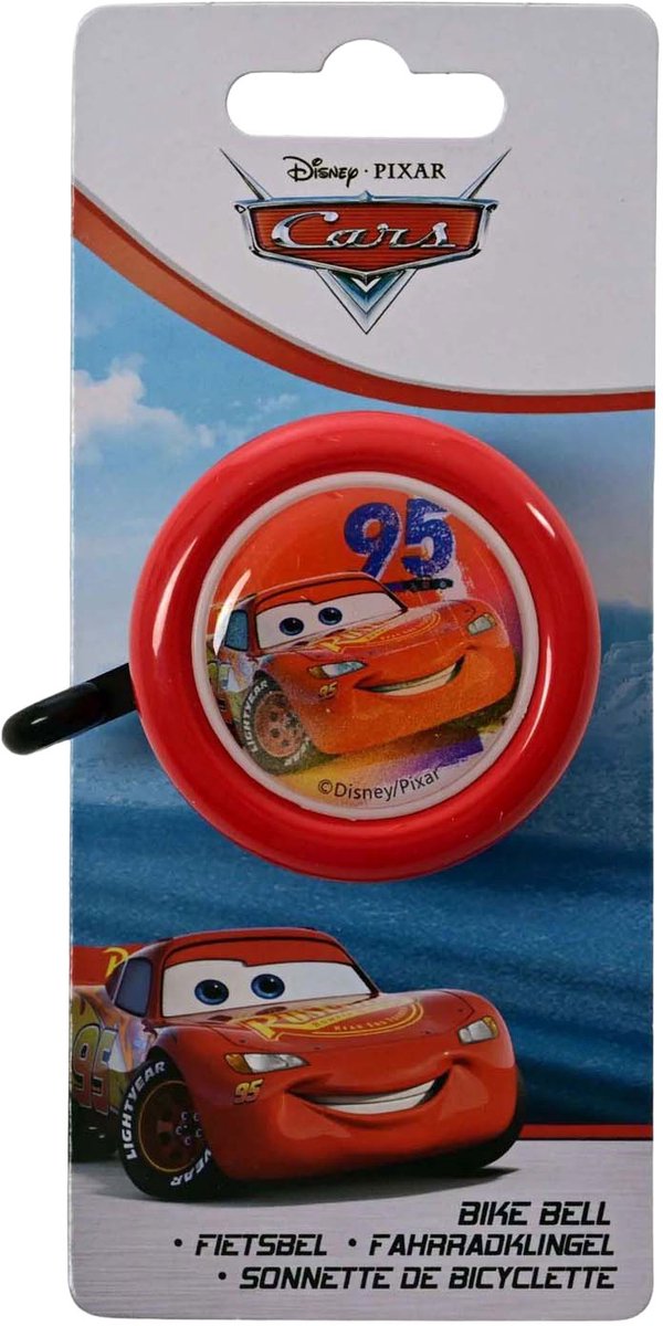 Afbeelding laden in galerijviewer, Volare disney cars fietsbel - jongens - rood
