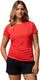 Columbia zero rules™ light ss crew dames outdoorshirt - poppy red