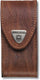 Victorinox riem etui bruin - leer - voor o.a. swisschamp en cybertool