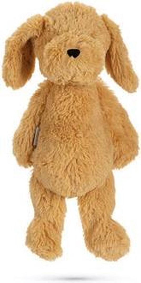 Beeztees hondenknuffel vajen - hondenspeelgoed - pluche - lichtbruin - 41x15x13 cm
