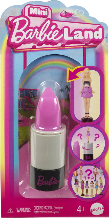 Barbie mini land - verrassingsitem - 3,8 cm - mini pop