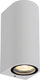 Lucide zaro - wandspot wandlamp binnen buiten - 2xgu10 - ip44 - wit