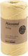 Creativ company macramé koord 2 mm 198 m lichtgeel