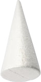 Creativ company creotime styropor-model kegel 25 cm wit per stuk