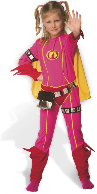 Mega mindy verkleedkleding - verkleedpak 6 t m 8 jaar - maat 128