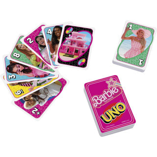 Mattel games spel uno barbie | 8 stuks