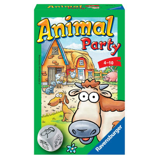 Ravensburger animal party pocket - reisspel | 2 stuks