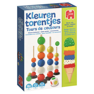 Load image into Gallery viewer, Jumbo kleurentorentje - kinderspel | 2 stuks
