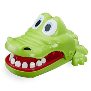 Hasbro krokodil met kiespijn - actiespel - gaming classic - gezelschapsspel