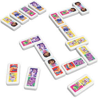 Dora domino's in tin | 2 stuks