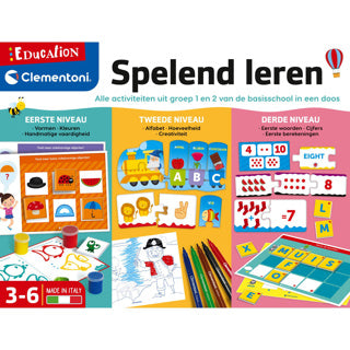 Clementoni spel kleuterschool educatief nederlands