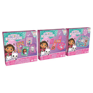 Load image into Gallery viewer, Spinmaster gabby's dollhouse popup spel, kaartspel, domino's - kinderspel
