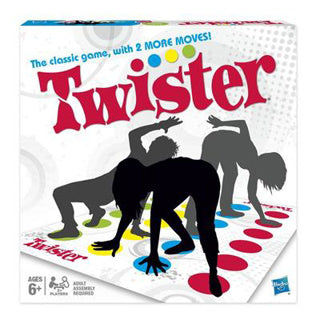 Hasbro twister - partyspel - gezelschapsspel - gaming classic