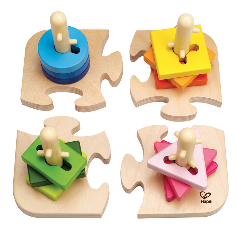 Load image into Gallery viewer, Hape sorteerpuzzel creatief
